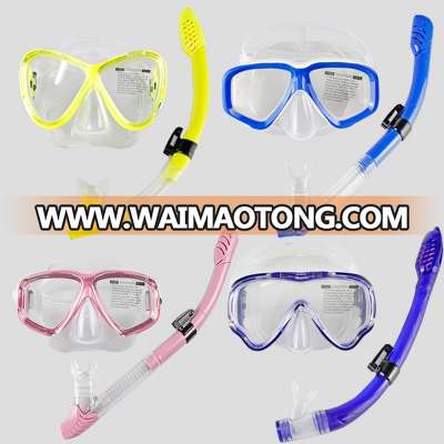 New products wide view Silicone anti-fog diving mask diving equipment